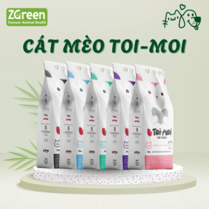 cát mèo Toi Moi cát vệ sinh cho mèo