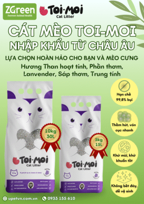 So sánh chi phí dùng cát mèo Toi-Moi và các loại cát khác trong 1 tháng
