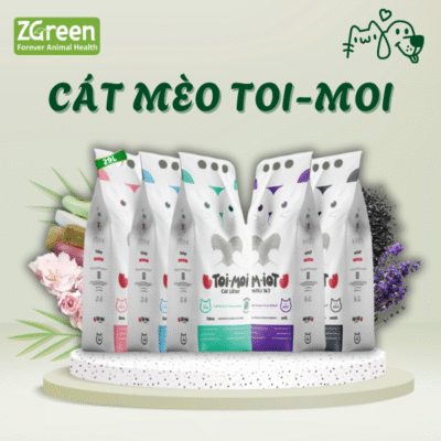 cát mèo Toi Moi cát vệ sinh cho mèo