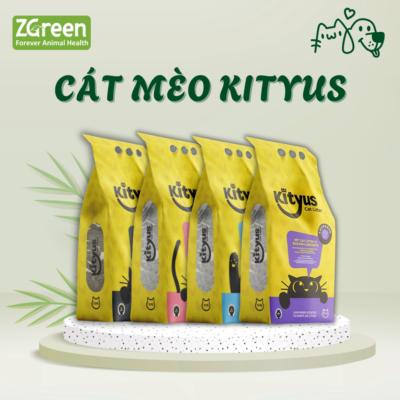Cát mèo KITYUS - Cát vệ sinh cho mèo đến từ Châu Âu